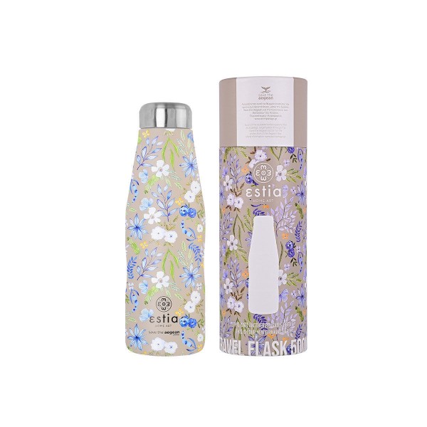 ΘΕΡΜΟΣ TRAVEL FLASK SAVE THE AEGEAN 500ml SYMPHONY TAUPE 01-16678