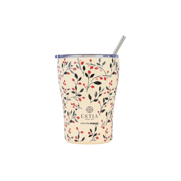 ΘΕΡΜΟΣ COFFEE MUG SAVE THE AEGEAN 350ml BLOOM BEIGE 01-31701