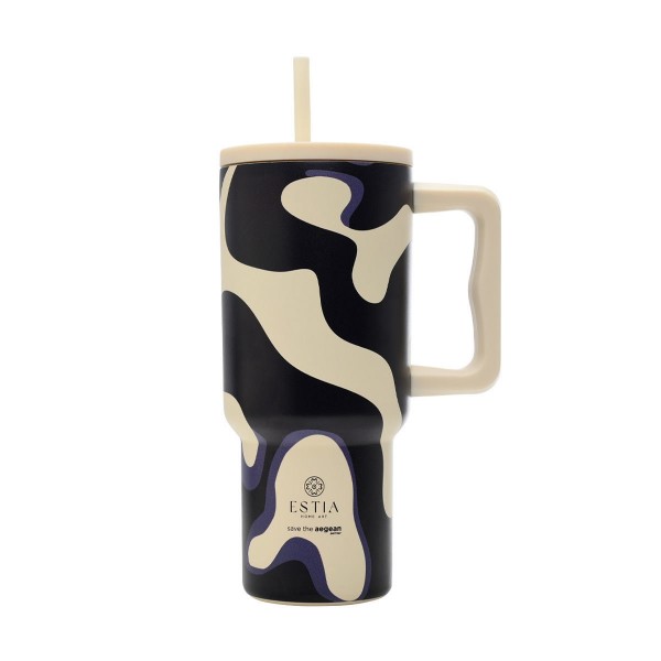 ΘΕΡΜΟΣ STRAW TUMBLER XL SAVE THE AEGEAN 900ml BOLD DRIFT 01-36249