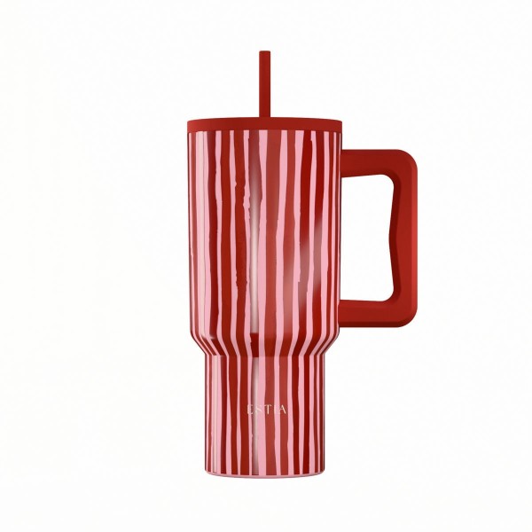 ΘΕΡΜΟΣ STRAW TUMBLER XL SAVE THE AEGEAN 900ml VIVA STRIPE 01-41564