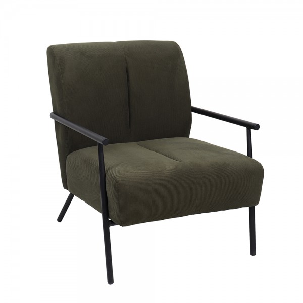 KIOTO ΠΟΛΥΘΡΟΝΑ ΛΑΔΙ ΣΚΟΥΡΟ 64x76x81cm