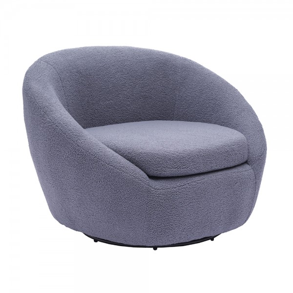 OVO ΠΟΛΥΘΡΟΝΑ ΠΕΡΙΣΤΡΕΦΟΜΕΝΗ ΓΚΡΙ 98x88x70 01-3162