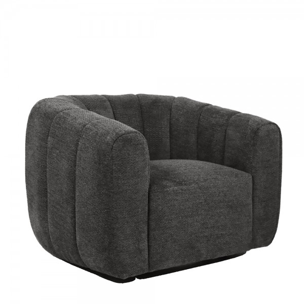 ASCOT ΠΟΛΥΘΡΟΝΑ ΠΕΡΙΣΤΡΕΦΟΜΕΝΗ ΓΚΡΙ 99x83,5xH72,5cm 01-3284
