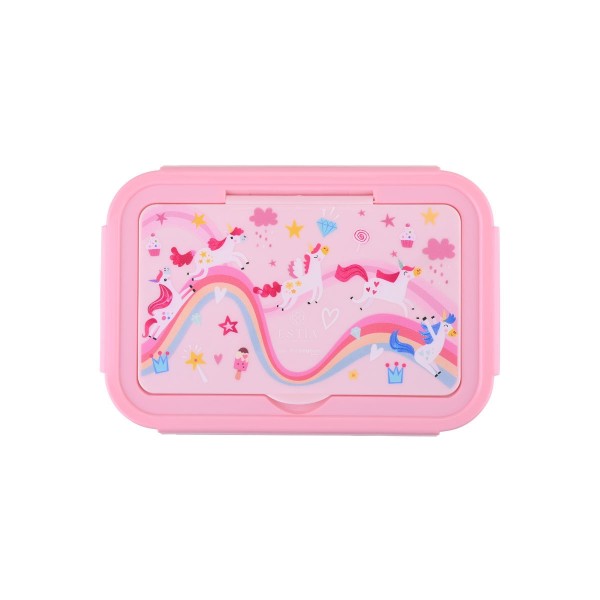 ΠΑΙΔΙΚΟ ΦΑΓΗΤΟΔΟΧΕΙΟ SAVE THE AEGEAN 1400ml ΜΕ 3 ΘΗΚΕΣ RAINBOW DREAMS 01-34375