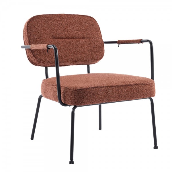 PRISLEY ΠΟΛΥΘΡΟΝΑ TERRACOTTA 73x66x78 01-3527