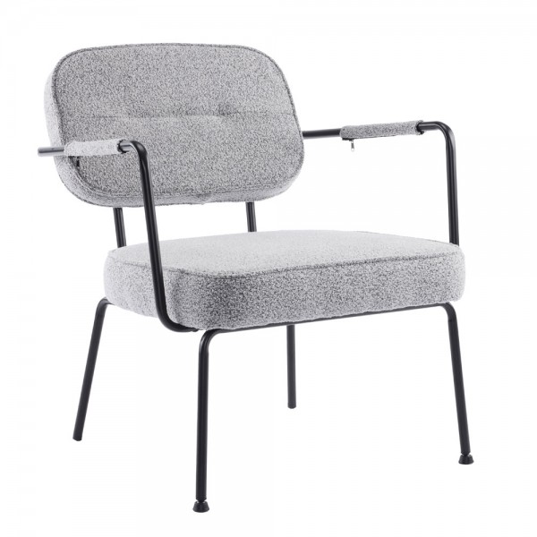 PRISLEY ΠΟΛΥΘΡΟΝΑ ΓΚΡΙ ΑΝΟΙΧΤΟ 73x66x78 01-3530