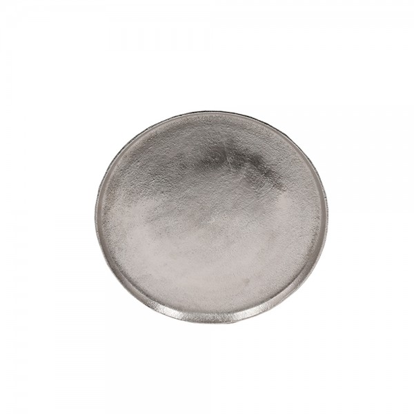 LUNA ΔΙΣΚΟΣ ΑΛΟΥΜΙΝΙΟ ΑΣΗΜΙ D36xH2cm