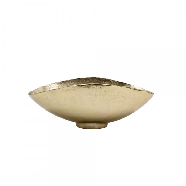 FLOW ΜΠΩΛ ΑΛΟΥΜΙΝΙΟ ΧΡΥΣΟ 43x25xΥ16cm