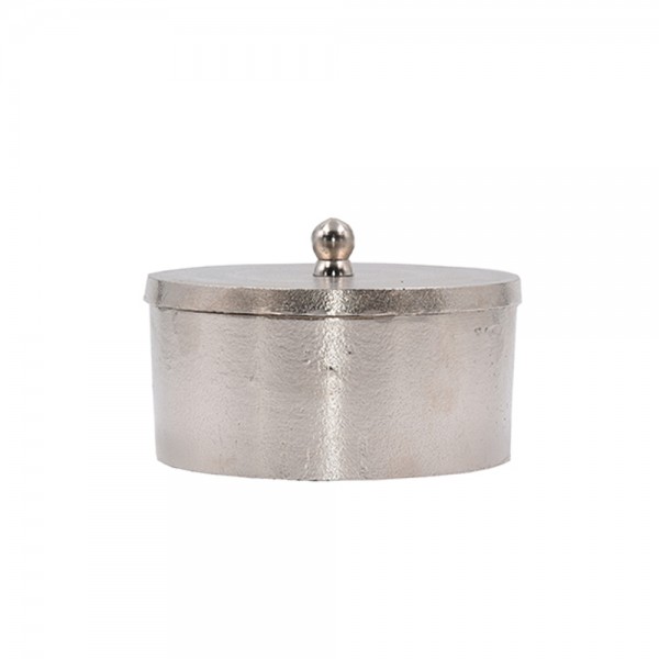 BOITE ΚΟΥΤΙ ΑΛΟΥΜΙΝΙΟ ΑΣΗΜΙ Δ14xΥ10cm