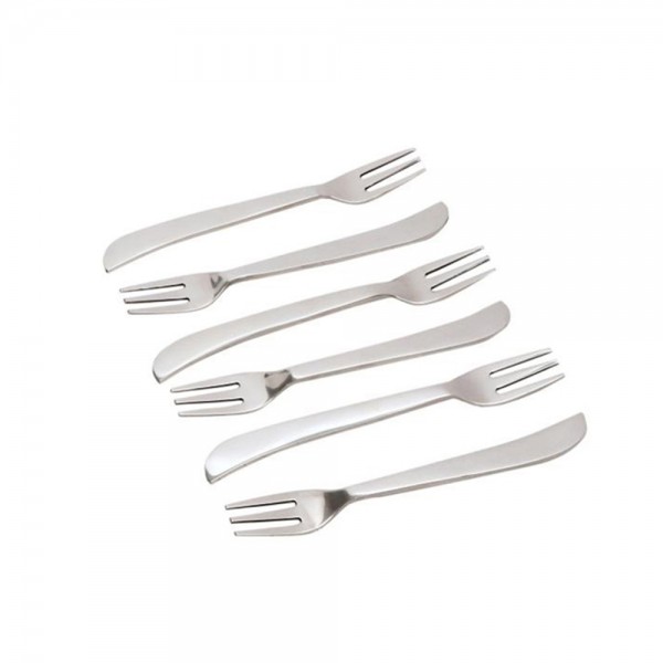 CURVE ΠΙΡΟΥΝΙ ΕΠΙΔΟΡΠΙΟΥ ΣΕΤ 6ΤΜΧ ΑΤΣΑΛΙ ΑΣΗΜΙ 13x2xH1cm 018958