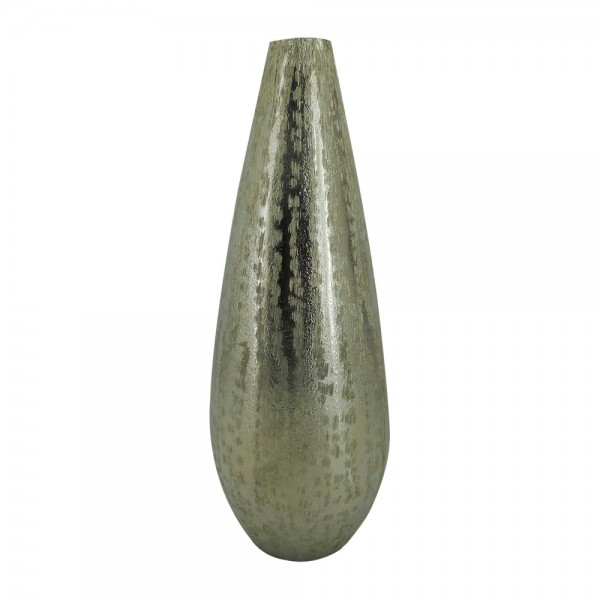 DROP ΒΑΖΟ ΑΛΟΥΜΙΝΙΟ ΑΣΗΜΙ Δ13xΥ36cm