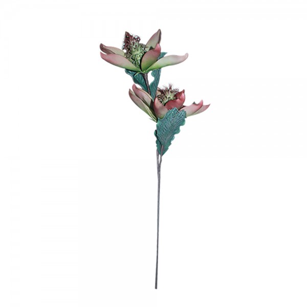 RED 1 ΤΕΧΝΗΤΟ ΛΟΥΛΟΥΔΙ ΚΟΚΚΙΝΟ/ΠΡΑΣΙΝΟ Υ95cm