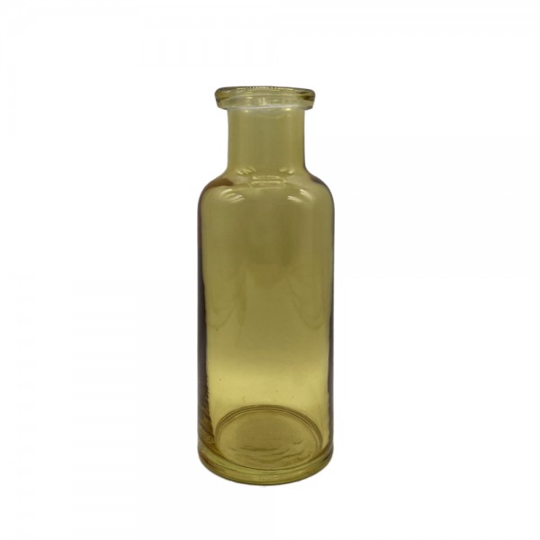 JARDIN ΜΠΟΥΚΑΛΙ ΓΥΑΛΙ ΔΙΑΦΑΝΟ ΚΙΤΡΙΝΟ Δ8xΥ26cm
