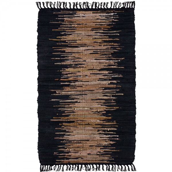 TERRA ΧΑΛΙ ΔΕΡΜΑ ΜΑΥΡΟ ΜΠΕΖ 60x90cm 020495