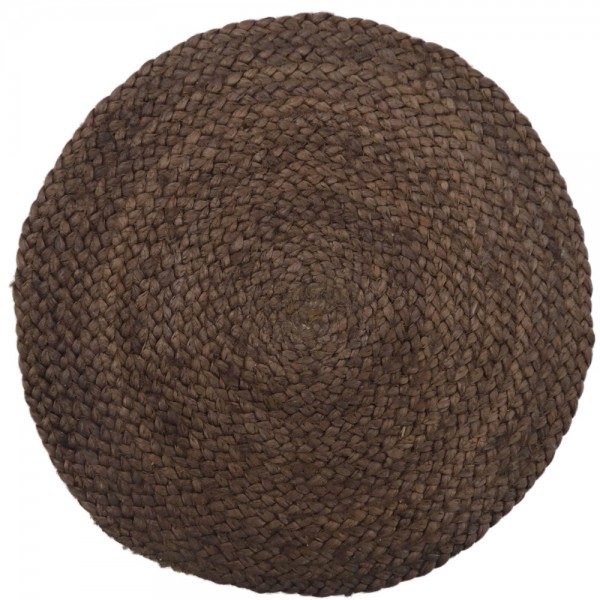 RONDO ΧΑΛΙ ΓΙΟΥΤΑ ΚΑΦΕ 120x120cm 020544