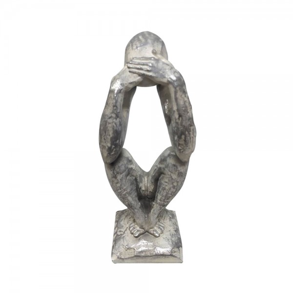 PENSEI 1 DECO POLYRESIN ΑΣΗΜΙ 8x7xH21cm