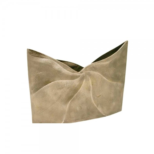 IWA 1 ΒΑΖΟ ΑΛΟΥΜΙΝΙΟ ΧΡΥΣΟ ΑΝΤΙΚΕ 23x8xH30cm