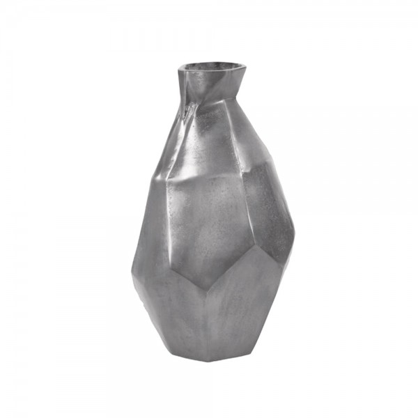 IWA 4 ΒΑΖΟ ΑΛΟΥΜΙΝΙΟ ΑΣΗΜΙ ΑΝΤΙΚΕ D17xH25cm