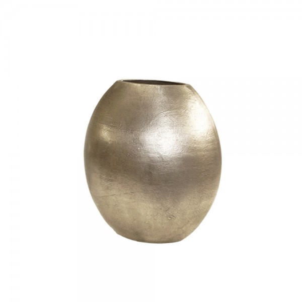 TEMICE ΒΑΖΟ ΑΛΟΥΜΙΝΙΟ ΧΡΥΣΟ ΑΝΤΙΚΕ 30x12xH30cm