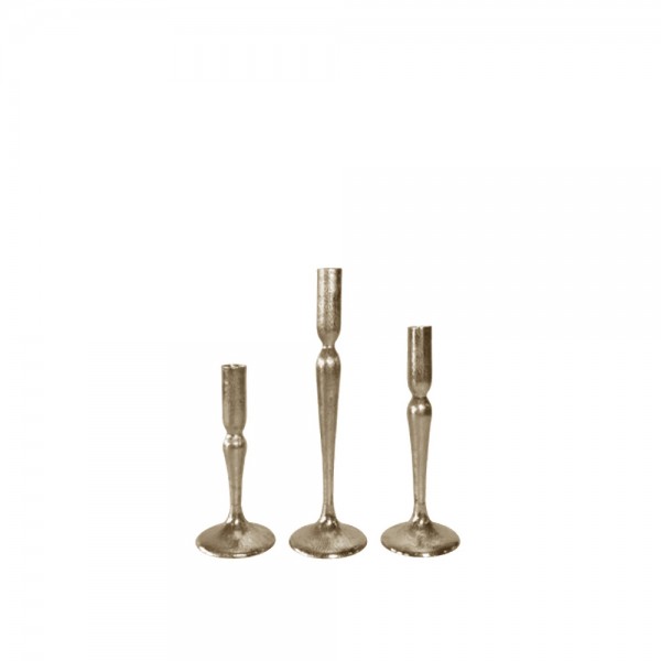 DEMEK ΚΗΡΟΠΗΓΙΟ ΣΕΤ 3ΤΜΧ ΑΛΟΥΜΙΝΙΟ ΧΡΥΣΟ ΑΝΤΙΚΕ D10xH31_26_21cm