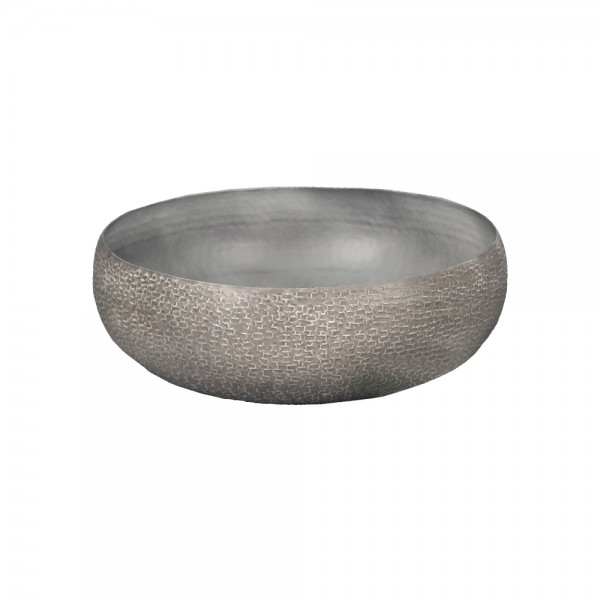 ANDROS ΜΠΩΛ ΑΛΟΥΜΙΝΙΟ WHITE WASHED D34xH11cm