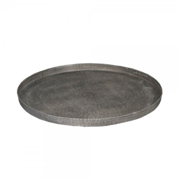 ANDROS ROUND 2 ΔΙΣΚΟΣ ΑΛΟΥΜΙΝΙΟ WHITE WASHED D40xH3cm