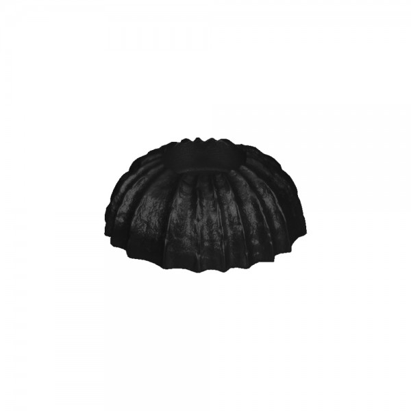 MOLK ΒΑΣΗ ΡΕΣΩ ΑΛΟΥΜΙΝΙΟ ΜΑΥΡΟ ΜΑΤ D10xH4cm