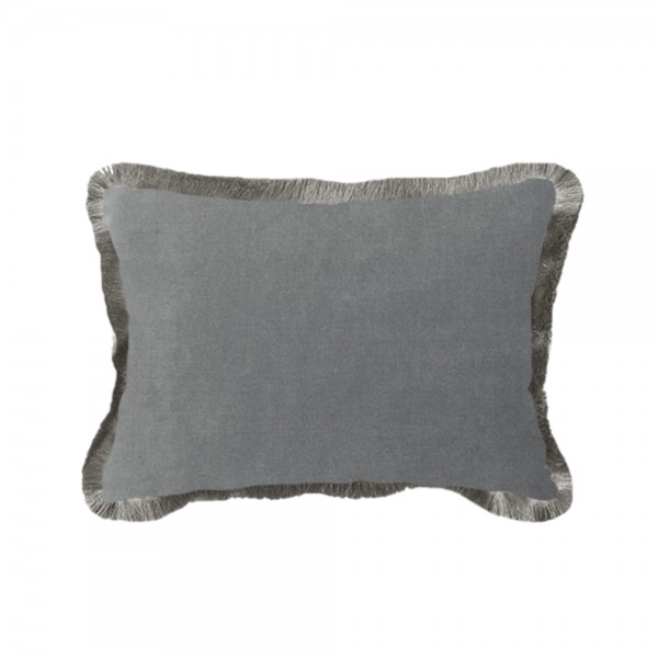 ARGENTO ΔΙΑΚΟΣΜΗΤΙΚΟ ΜΑΞΙΛΑΡΙ 40x60cm ΒΕΛΟΥΔΟ ΓΚΡΙ