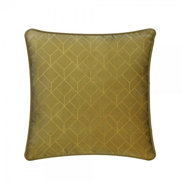 BRILLO ΔΙΑΚΟΣΜΗΤΙΚΟ ΜΑΞΙΛΑΡΙ ΒΕΛΟΥΔΟ ΧΡΥΣΟ 45x45cm