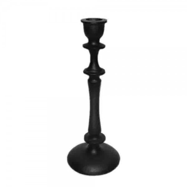 TUNN ΚΗΡΟΠΗΓΙΟ ΑΛΟΥΜΙΝΙΟ ΜΑΥΡΟ D9,5xH24cm