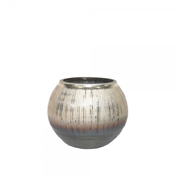 JEG ΒΑΣΗ ΡΕΣΩ ΓΥΑΛΙ ΧΡΥΣΟ ΜΠΡΟΝΖΕ ΓΚΡΙ D10xH8,5cm