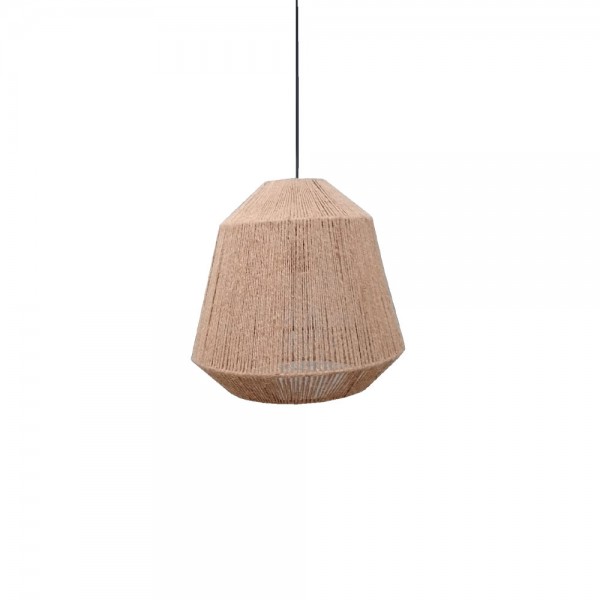 ROPE B ΦΩΤΙΣΤΙΚΟ ΟΡΟΦΗΣ 35x35x37 ΓΙΟΥΤΑ ΦΥΣΙΚΟ ΜΕΤΑΛΛΟ