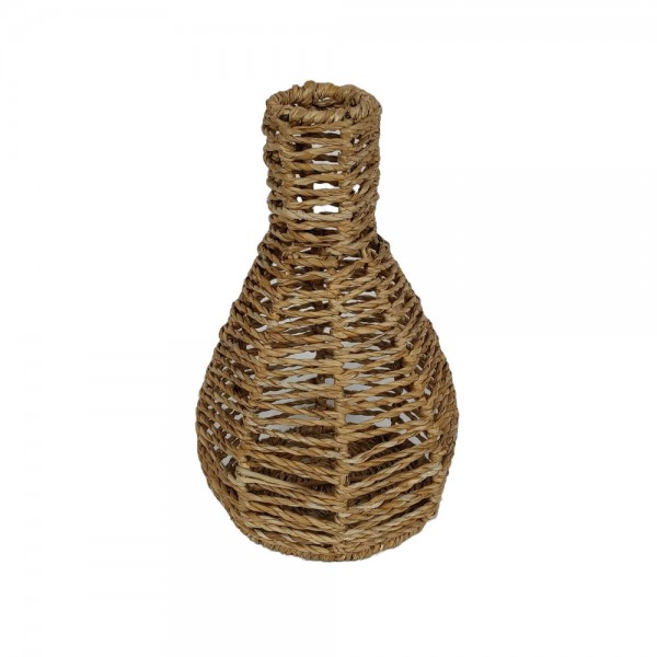 ALMAR ΒΑΖΟ SEAGRASS ΣΙΔΕΡΟ ΦΥΣΙΚΟ D8/22/20xH35cm