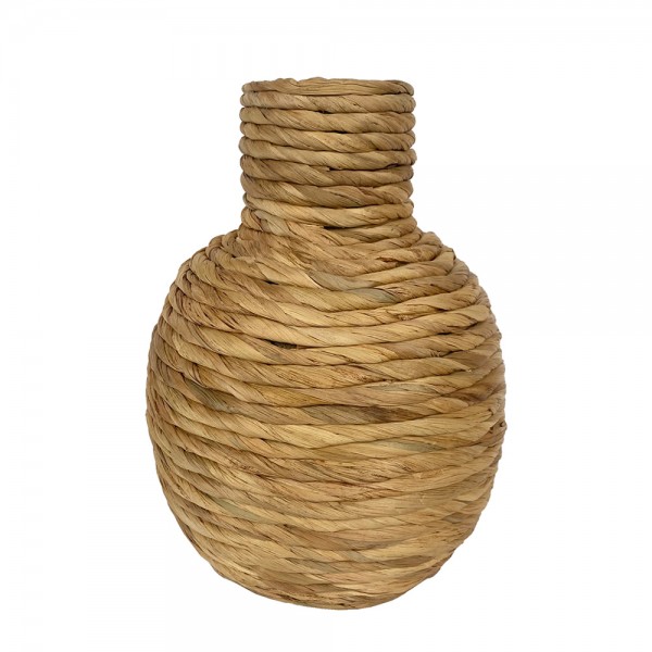 IOS ΒΑΖΟ 21x21x31cm BAMBOO ΦΥΣΙΚΟ