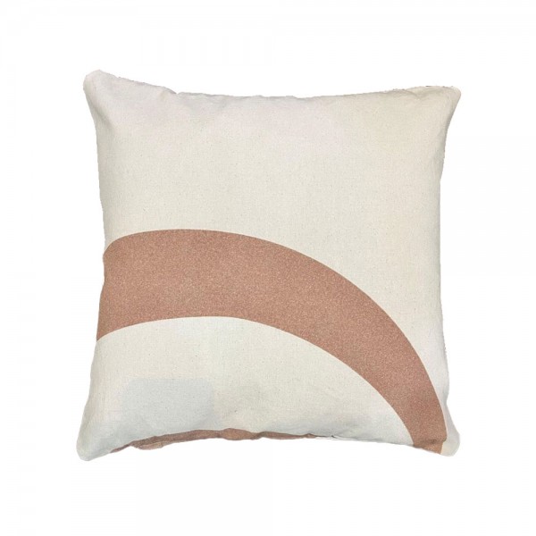 MAYRA A ΔΙΑΚΟΣΜΗΤΙΚΟ ΜΑΞΙΛΑΡΙ ΒΑΜΒΑΚΙ POLYESTER ΜΠΕΖ 45x45cm 029121