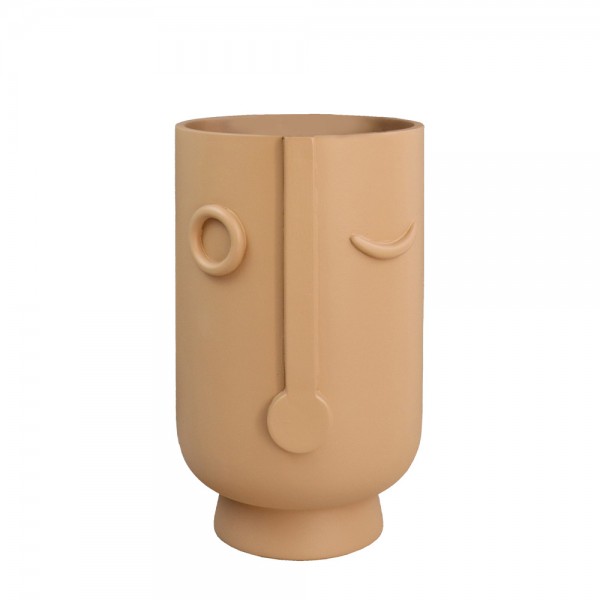 FIRA ΒΑΖΟ POLYRESIN TERRACOTTA 15,5x14,5xH24,5cm