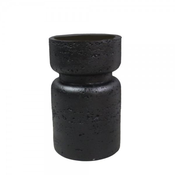 INGER ΚΗΡΟΠΗΓΙΟ POLYRESIN ΜΑΥΡΟ 9x9xH15cm