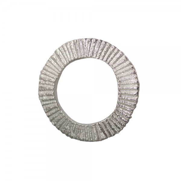 INFINITY ΘΗΚΗ ΠΕΤΣΕΤΑΣ ΑΛΟΥΜΙΝΙΟ ΑΣΗΜΙ 4,5x4,5xH3cm