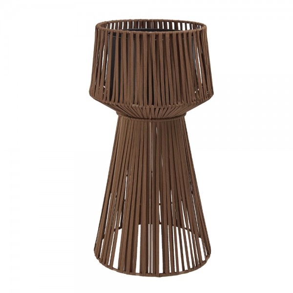 ROPE ΚΑΣΠΩ ΜΕΤΑΛΛΟ ΣΧΟΙΝΙ ΚΑΦΕ ΑΝΟΙΧΤΟ 35x35xH75cm