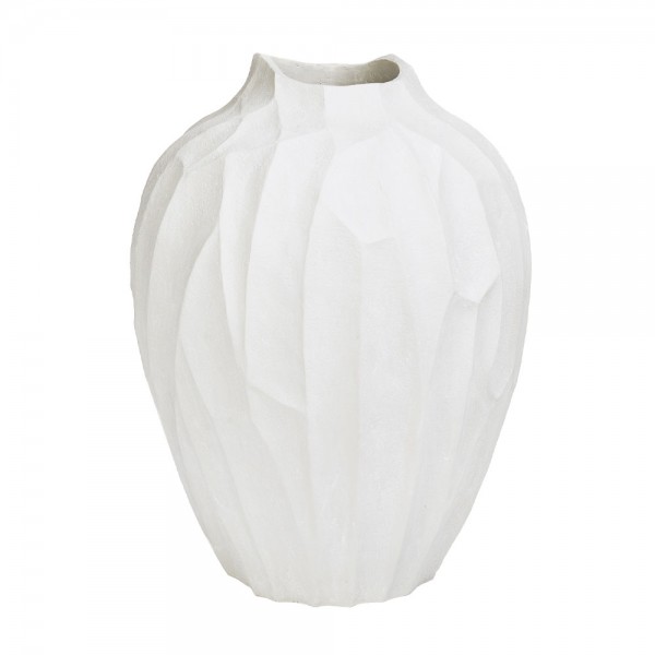 SPETEL ΒΑΖΟ POLYRESIN ΛΕΥΚΟ 41,2x40,8x52,5