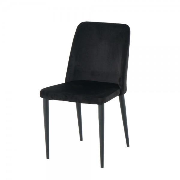 LIZ ΚΑΡΕΚΛΑ ΜΑΥΡΟ 47x58xH87cm 03-0868