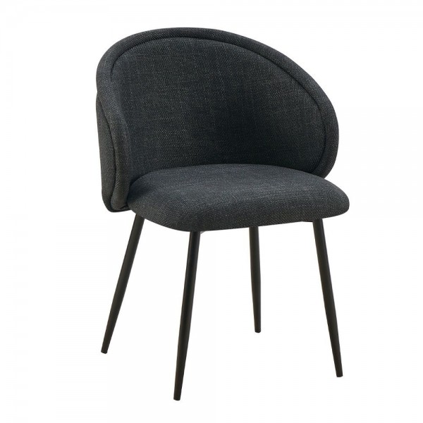 FIGARO ΚΑΡΕΚΛΑ ΠΟΛΥΘΡΟΝΑ ΑΝΘΡΑΚΙ 58x58,5xH78,5cm