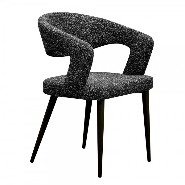 CAPRICE ΚΑΡΕΚΛΑ ΠΟΛΥΘΡΟΝΑ ΜΑΥΡΟ ΓΚΡΙ 53.5x57x80.5 03-1186