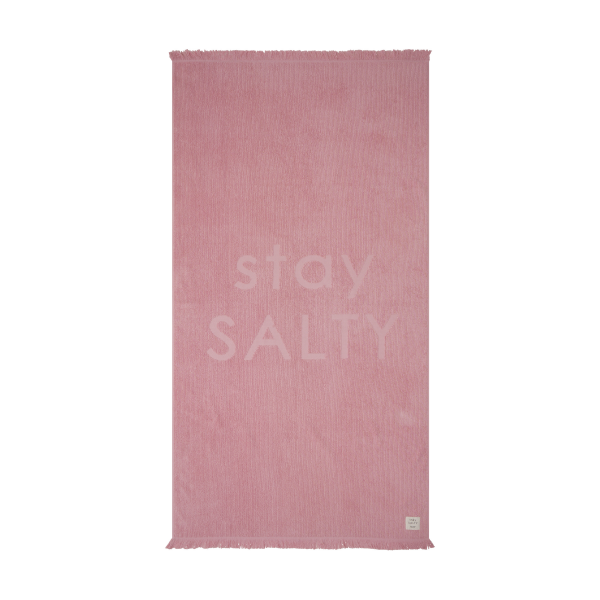 NEF NEF HOMEWARE ΠΕΤΣΕΤΑ ΘΑΛΑΣΣΗΣ STAY SALTY 90X170 PINK 030590
