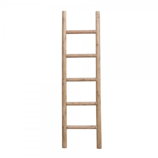 LADDER BAMBOO ΔΙΑΚΟΣΜΗΤΙΚΟ ΣΚΑΛΑ ΞΥΛΟ ΦΥΣΙΚΟ 43x5,5xH148cm