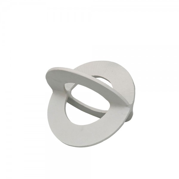 FINTON ΔΙΑΚΟΣΜΗΤΙΚΟ ΚΟΜΠΟΣ 17x12x12 ΑΛΟΥΜΙΝΙΟ ΛΕΥΚΟ