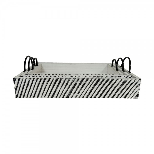 RONAN ΔΙΣΚΟΣ SET 3ΤΜΧ 60x40x10 ΞΥΛΟ ΚΑΦΕ ΜΠΕΖ