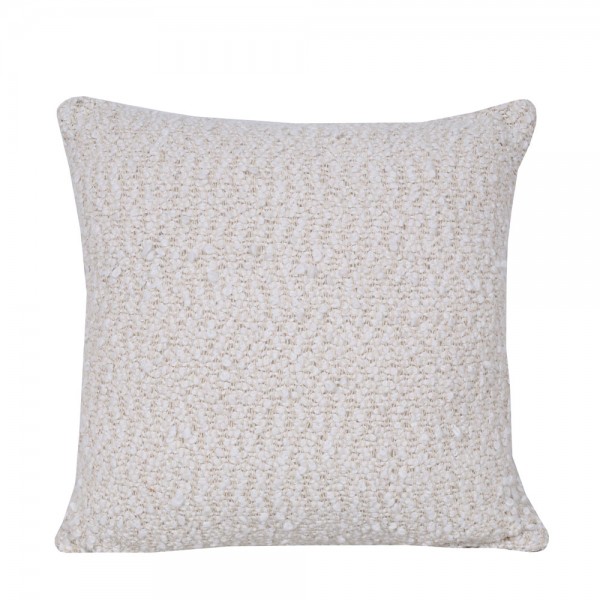 SIMPUL ΔΙΑΚΟΣΜΗΤΙΚΟ ΜΑΞΙΛΑΡΙ 45x45 ΥΦΑΣΜΑ ΛΕΥΚΟ POLYESTER 032794