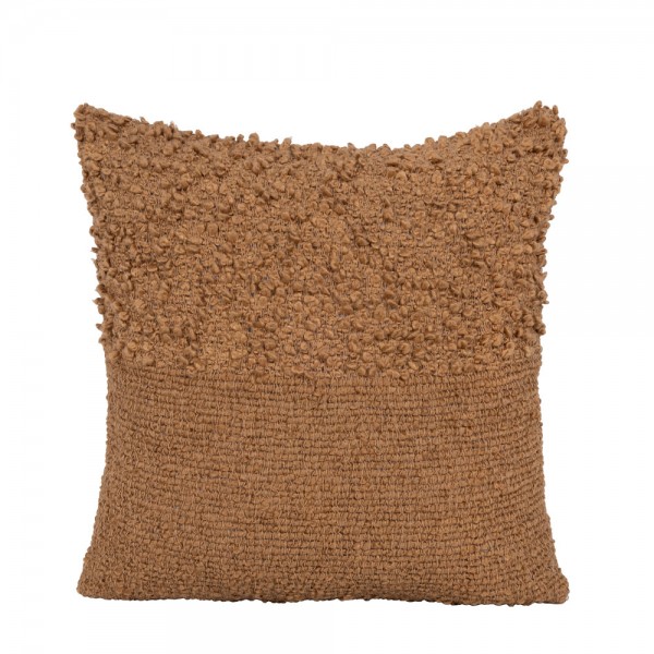 SIMPUL ΔΙΑΚΟΣΜΗΤΙΚΟ ΜΑΞΙΛΑΡΙ 45x45cm ΥΦΑΣΜΑ ΚΑΜΕΛ POLYESTER