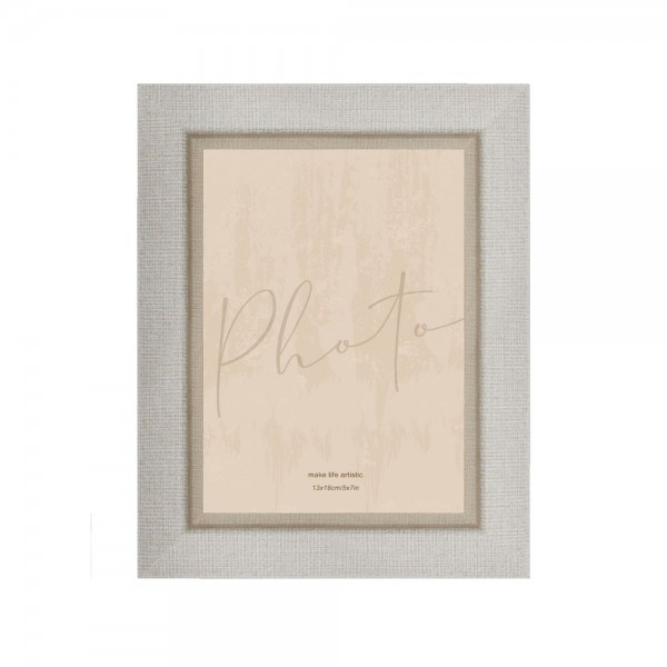 ARTISTIC ΚΟΡΝΙΖΑ 18.2x1.5x23.3cm POLYRESIN ΛΕΥΚΟ BEIGE ΓΥΑΛΙ